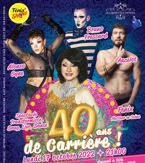 Affiche de 40 ans de carrière
