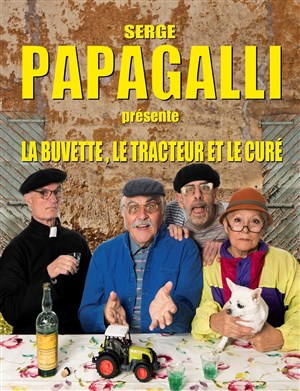 Affiche de La buvette, le tracteur et le curé