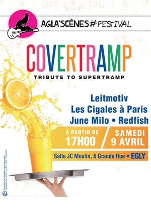 Affiche de Festival Agla'Scènes | 9ème édition | avec Covertramp