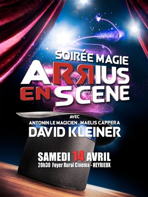 Affiche de Soirée Magie d'Arrius en Scène