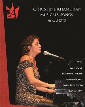 Affiche de Christine Khandjian : Musicals, songs & guests