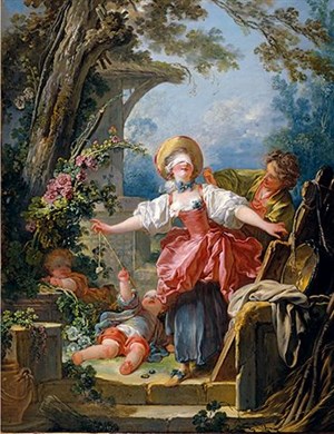 Affiche de Visite guidée : Exposition Fragonard amoureux, galant et libertin | par Mathou Loetitia
