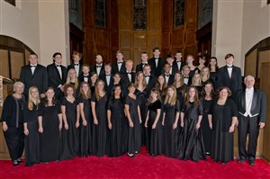 Affiche de Concert Choral Southwestern University Chorale (USA) & Choeur Interuniversitaire de Paris