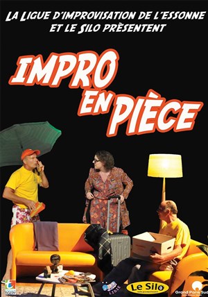 Affiche de impro en pièce