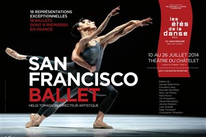 Affiche de San Francisco ballet | Les étés des la danse