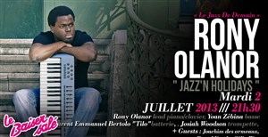 Affiche de Rony Olanor | Jazz'n Holidays