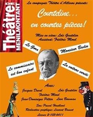 Affiche de Courteline... en courtes pièces