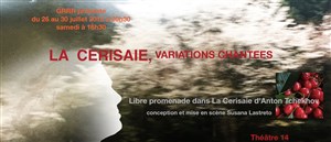 Affiche de La cerisaie, variations chantées