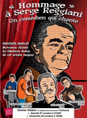 Affiche de Hommage à Serge Reggiani