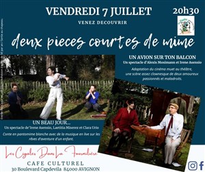Affiche de Deux pièces courtes de mime