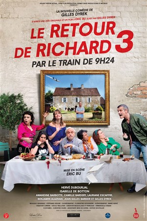 Affiche de Le retour de richard 3 par le train de 9h24