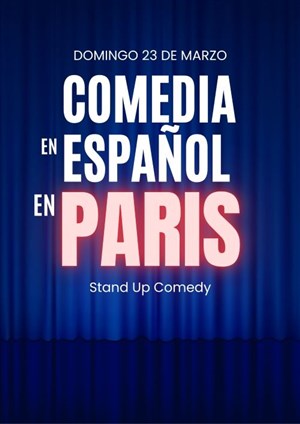 Affiche de Comédia En Espanol En Paris