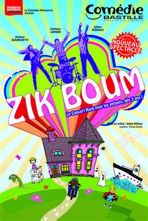 Affiche de Zik Boum | Nouveau spectacle