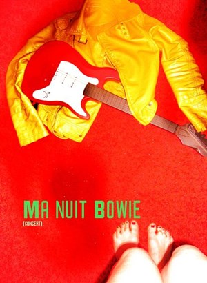 Affiche de Ma Nuit Bowie, concert d'une chambre