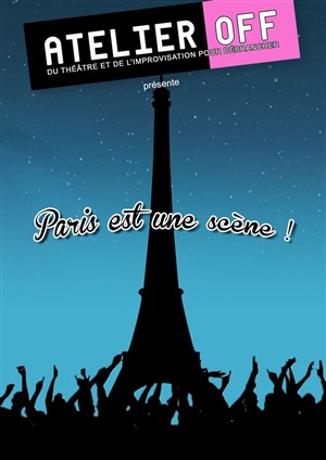 Affiche de Paris est une scène