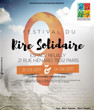 Affiche de Rire Solidaire | 9ème édition