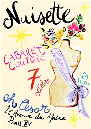 Affiche de Cabaret Nuisette