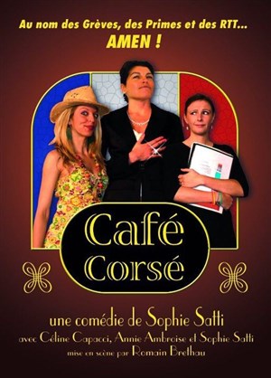 Affiche de Café Corsé