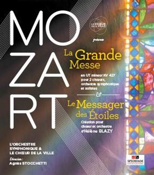 Affiche de Grande Messe en UT de Mozart