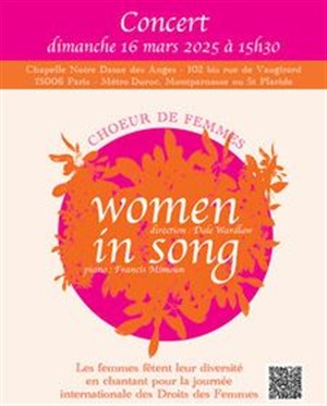Affiche de Women In Song 2025