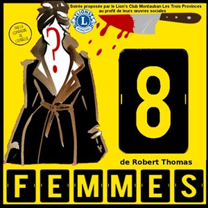 Affiche de Huit Femmes