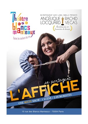 Affiche de Angélique Locquard et Rachid Vegas se partagent l'affiche