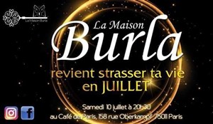 Affiche de La Maison Burla revient strasser ta vie
