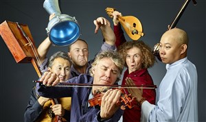 Affiche de Didier Lockwood, Les Violons Barbares et Guo Gan