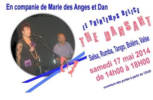 Affiche de Bolero et thé dansant