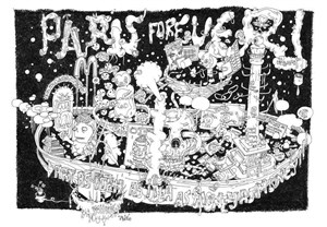 Affiche de Paris Forever : La 100ème exposition de la galerie Magda Danysz