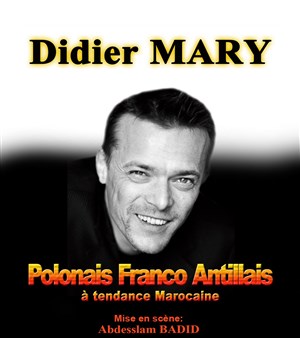 Affiche de Didier Mary dans Polonais Franco Antillais à tendance Marocaine