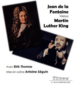Affiche de Jean de La Fontaine VS Martin Luther King