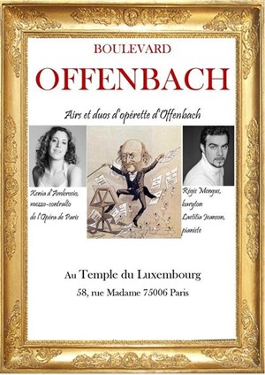 Affiche de Boulevard Offenbach !