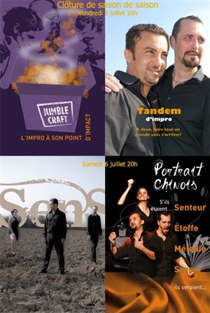 Affiche de Soirée d'improvisation | Clôture de saison 2012-2013