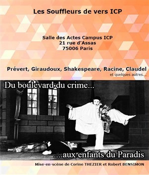 Affiche de Du boulevard du crime aux Enfants du Paradis