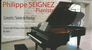 Affiche de Philippe Seignez et son piano