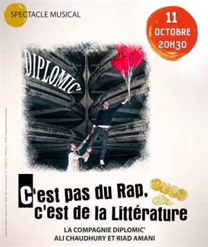 Affiche de C'est pas du rap, c'est de la littérature