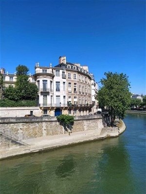 Affiche de Visite guidée : L'île Saint-Louis | par Aurélien Pornet