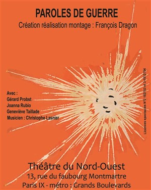 Affiche de Paroles de guerre