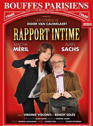 Affiche de Rapport intime | avec Macha Méril et Alain Sachs