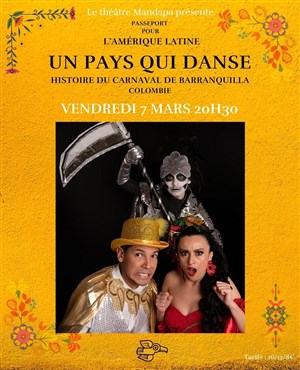 Affiche de Un pays qui danse : Colombie, Histoire du carnaval de Barranquilla