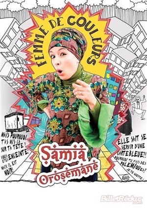 Affiche de Samia Orosemane dans Femme de couleurs