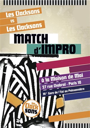 Affiche de Match d'Impro Théatrale
