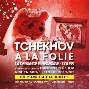 Affiche de Tchékhov à la folie