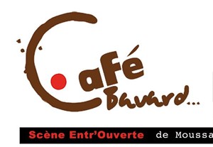 Affiche de Le Café Bavard ambiance Cabaret à Ménilmuch'