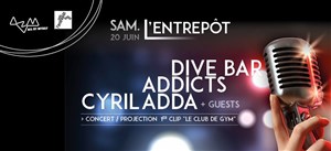 Affiche de Cyril Adda / Addicts / Dive Bar