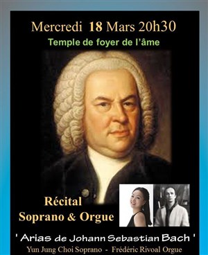 Affiche de Récital Soprano & Orgue