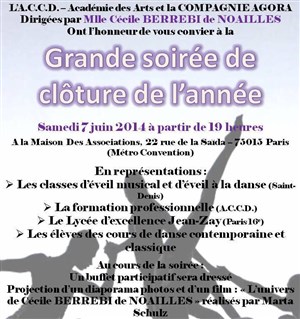 Affiche de Spectacle de danse