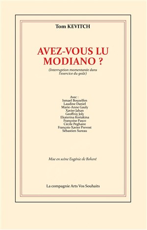 Affiche de Avez-vous lu Modiano ?