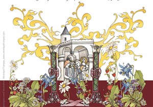 Affiche de Mystère Vox Sanguinis | Inspiré de la Vie de Hildegarde de Bingen
